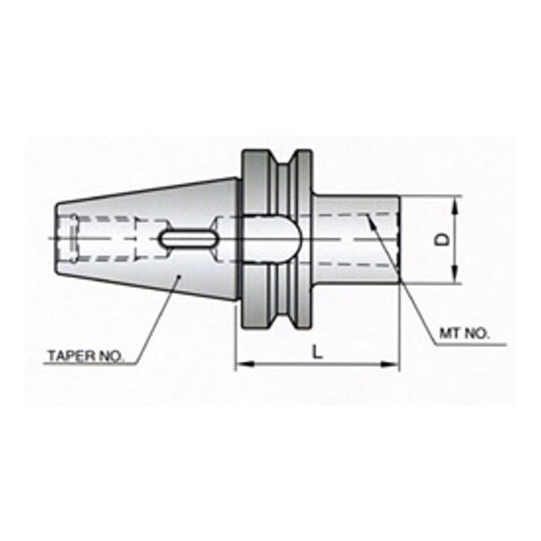 Yg-1 Tool Bt50 Morse Taper Holder No 5 CI041 - main